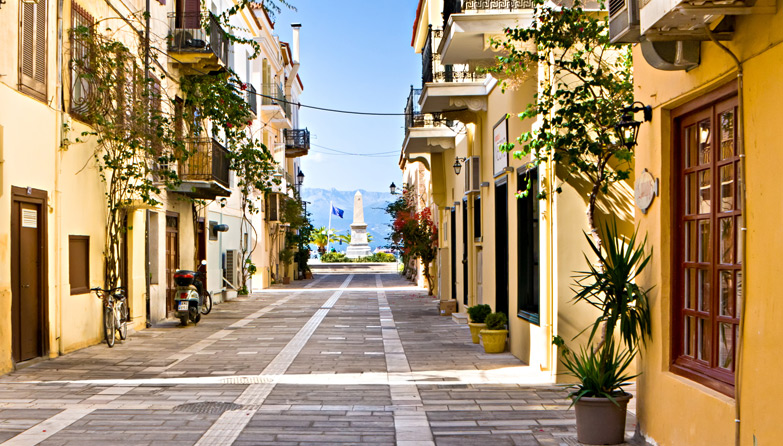 Walking around the city