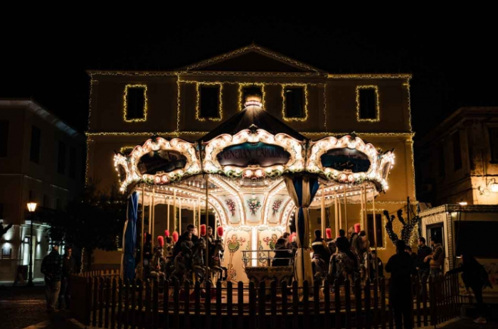 How will the Municipality of Nafplio celebrate Christmas and New Year